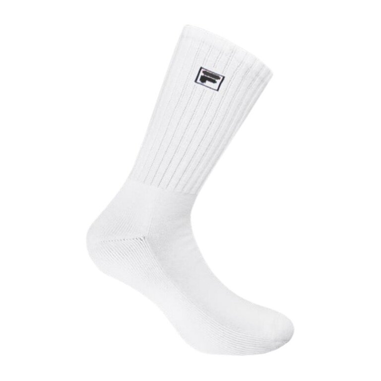 Fila Tennissocke F-Box Sport Crew (Mischgewebe) weiss - 2 Paar