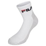 Fila Tennissocke Quarter Short (Mischgewebe) weiss - 1 Paar