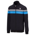 Fila Trainingsjacke Bruno (Full-Zip, Stehkragen) schwarz/blau Herren