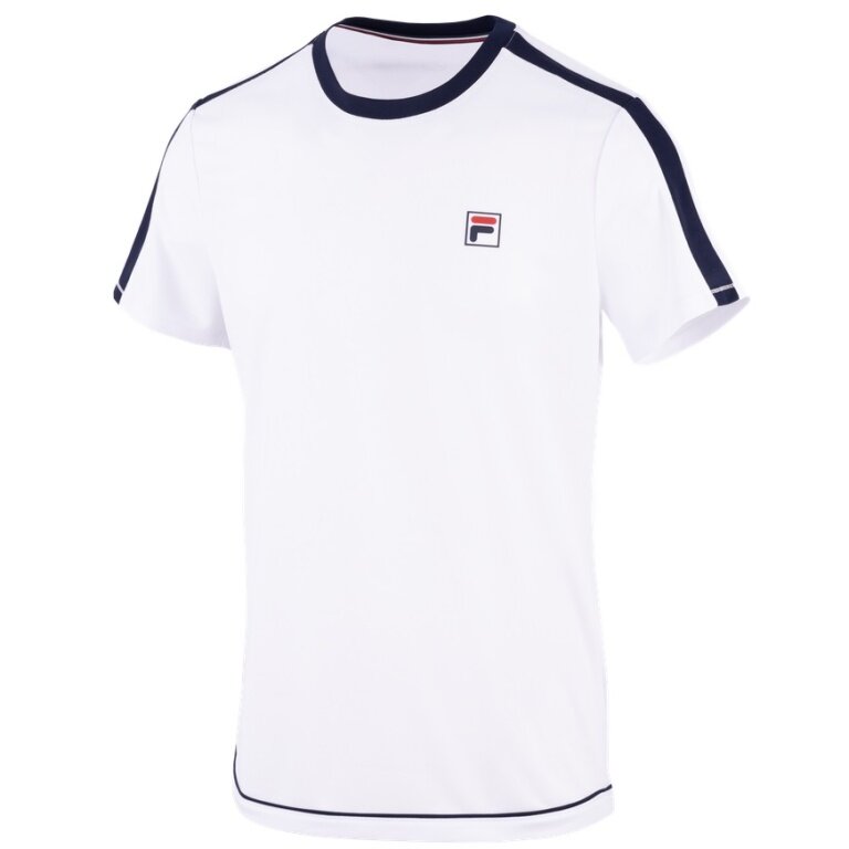 Fila Tennis-Tshirt Elias (Polyester) weiss/navy Herren