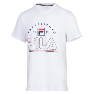 Fila Tennis-Tshirt Jay weiss Herren