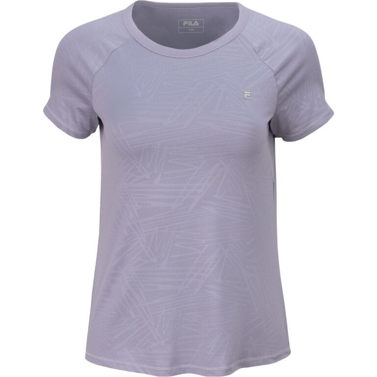 Fila Tennis-Shirt Hailee (angenehmes Tragegefühl) lavender Damen