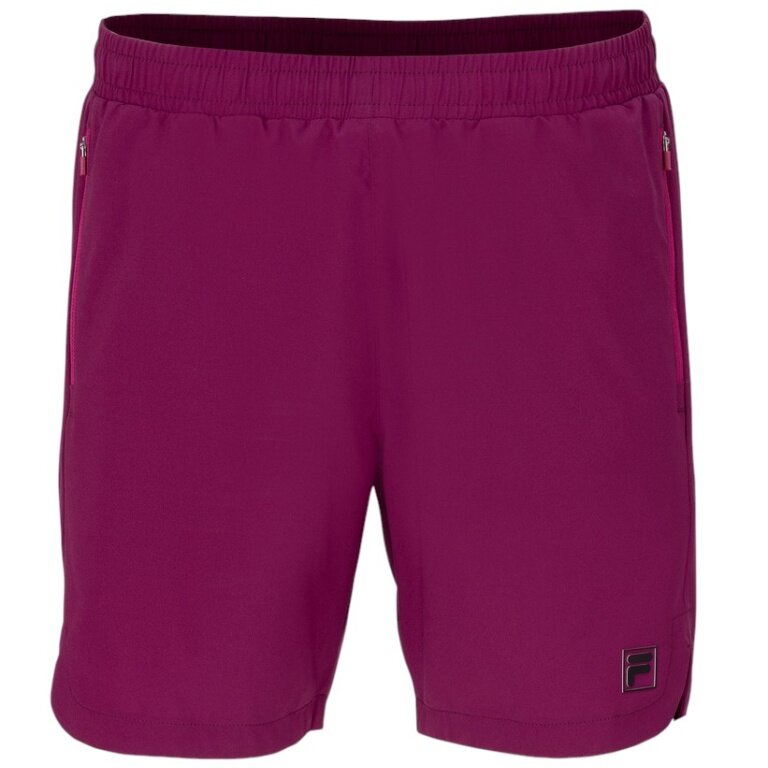 Fila Tennishose Short Elrik (4-Wege-Stretch) kurz violett Herren