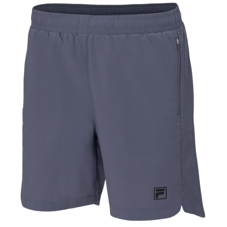 Fila Tennishose Short Elrik (4-Wege-Stretch) kurz graphitegrau Herren
