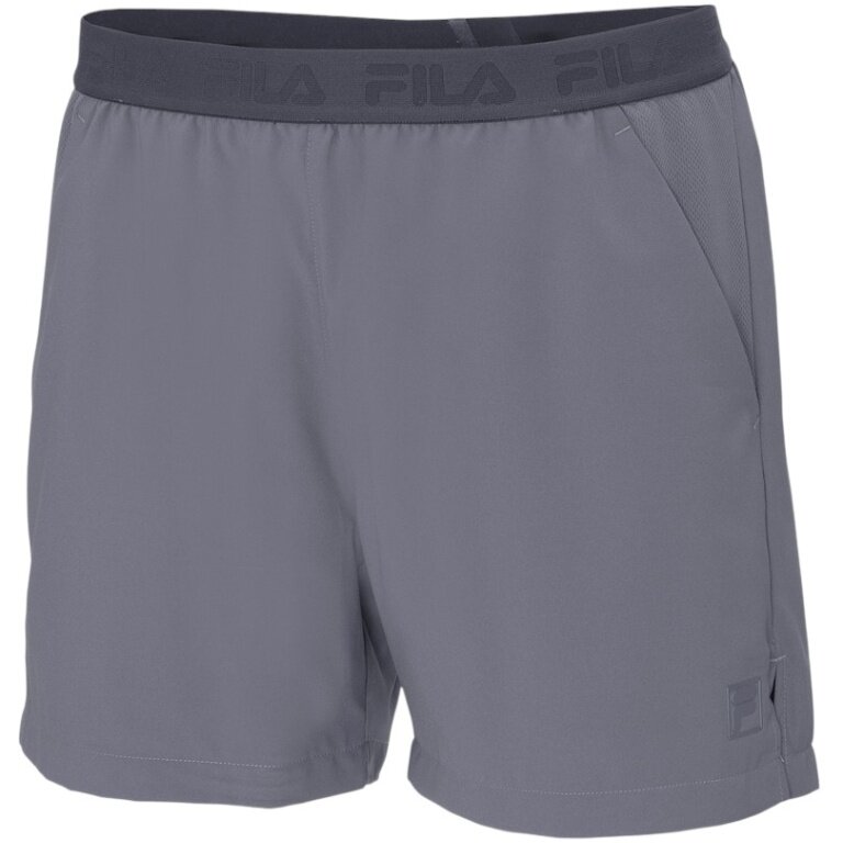 Fila Tennishose Short Jarno (4-Wege-Stretch) kurz grau Herren