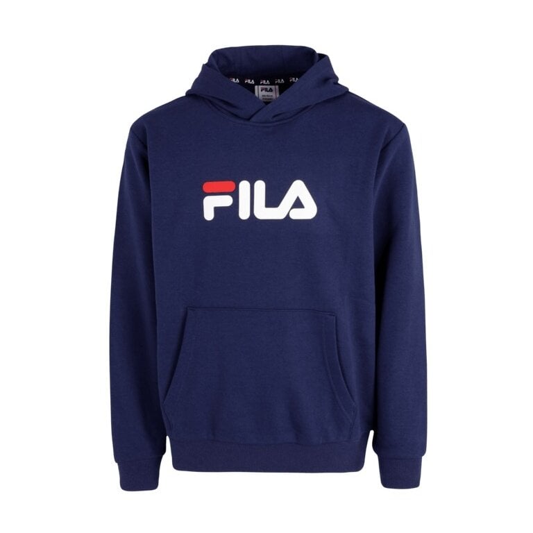 Fila Kapuzenpullover Sande Classic Logo Hoody (Baumwolle) dunkelblau Kinder