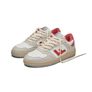 Flamingos Life Sneaker Saline - grau/weiss/chilirot