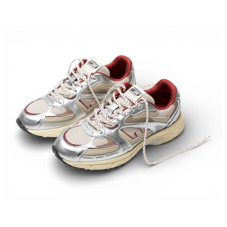 Flamingos Life Sneaker Wairoa - silber/merlot