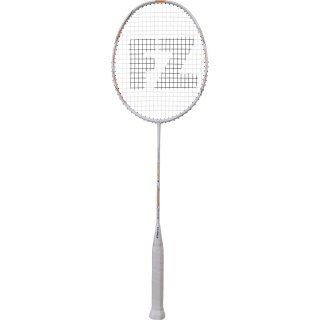 Forza Badmintonschläger Nano Light 6 (kopflastig, mittel, 78g) weiss - besaitet -