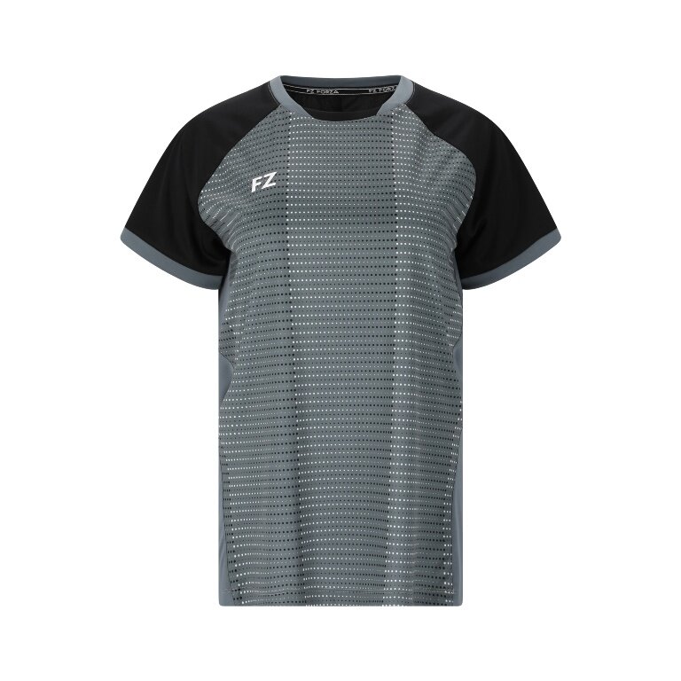 Forza Sport-Shirt Laureen S/S Tee (100% Polyester) grau Damen