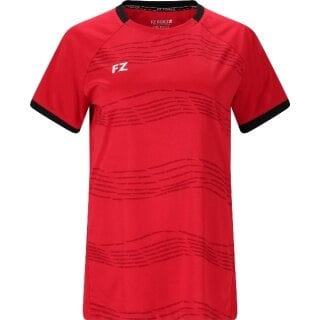 Forza Sport-Shirt FZ CL2502 S/S Tee (100% Polyester) rot Damen