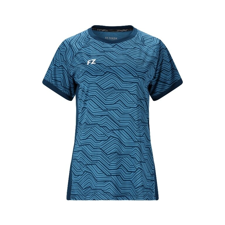 Forza Sport-Shirt FZ CL2503 S/S Tee (100% Polyester) blau Damen