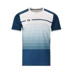 Forza Sport-Tshirt Alberti S/S Tee (100% Polyester) weiss/blau Herren