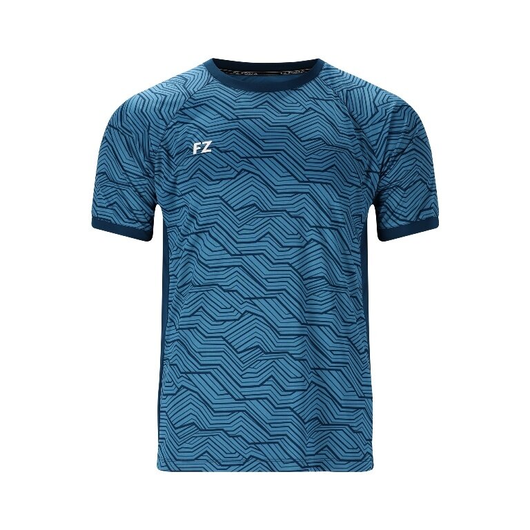 Forza Sport-Tshirt FZ CL2503 S/S Tee (100% Polyester) blau Herren