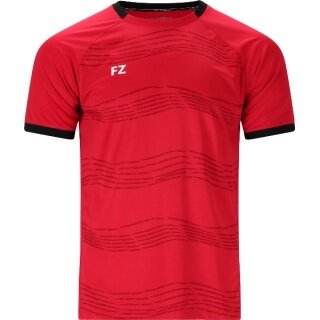 Forza Sport-Tshirt FZ CL2502 S/S Tee (100% Polyester) rot Herren