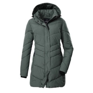 G.I.G.A. DX Winter-Steppparka GW 60 mit Kapuze (wasserabweisend, schmal geschnitten) aquaverdegrün Damen