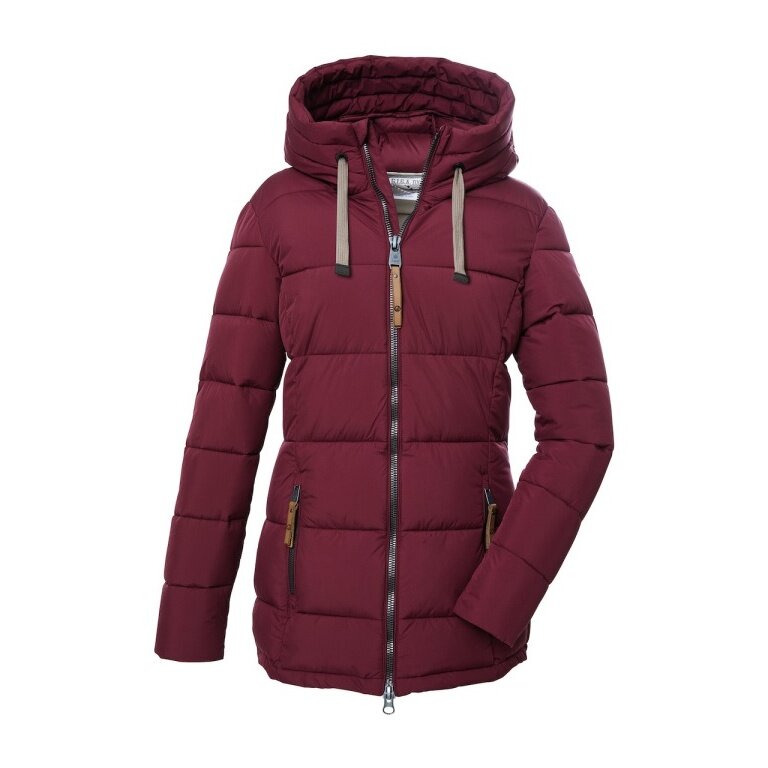 G.I.G.A. DX Winterjacke GW 12 mit Kapuze (wasserabweisend, winddicht, atmungsaktiv) himbeerepink Damen