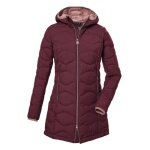 G.I.G.A. DX Winter-Daunenparka GW 20 mit Kapuze (wasserabweisend, atmungsaktiv, winddicht) himbeerepink Damen