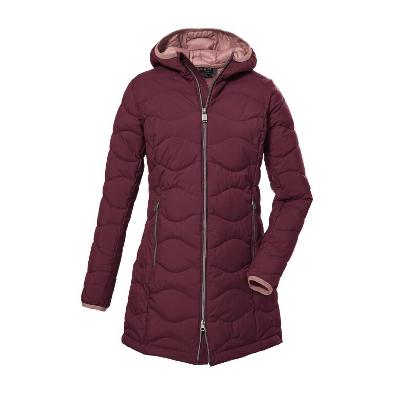 G.I.G.A. DX Winter-Daunenparka GW 20 mit Kapuze (wasserabweisend, atmungsaktiv, winddicht) himbeerepink Damen