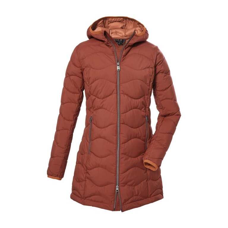 G.I.G.A. DX Winter-Daunenparka GW 20 mit Kapuze (wasserabweisend, atmungsaktiv, winddicht) apricot Damen