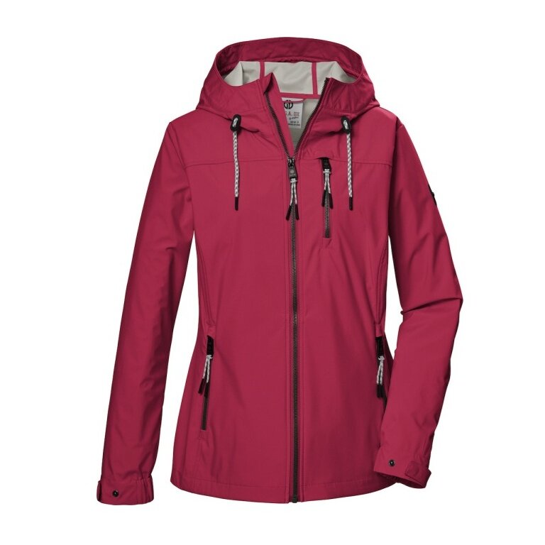 G.I.G.A. DX Softshellsjacke GS 74 mit Kapuze (wasserdicht und winddicht) pink Damen
