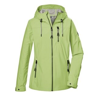 G.I.G.A. DX Softshellsjacke GS 74 mit Kapuze (wasserdicht und winddicht) hellgrün Damen