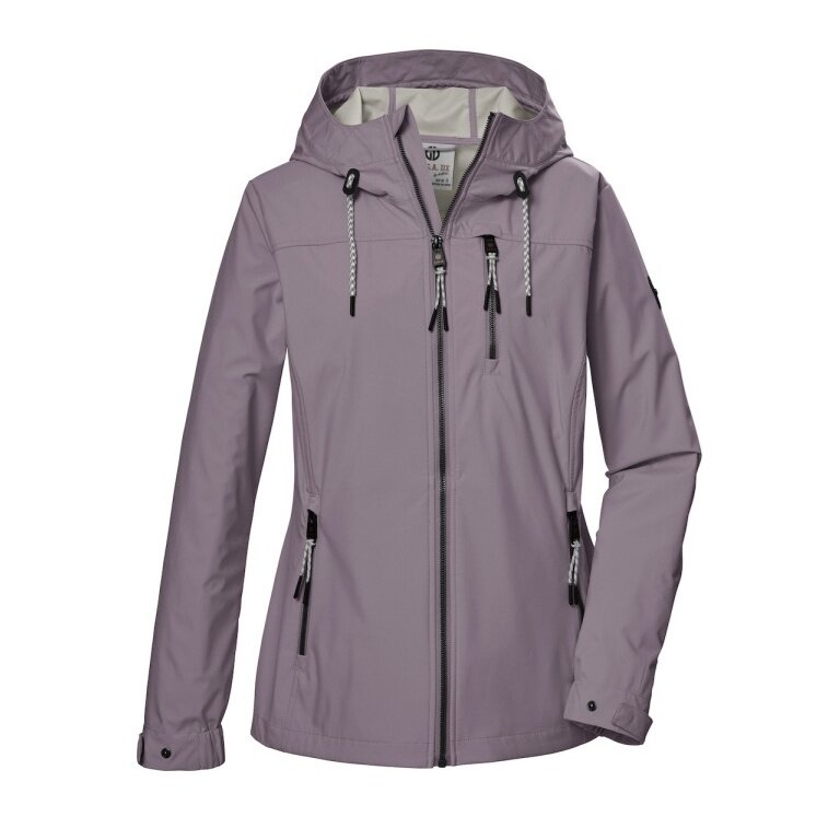 G.I.G.A. DX Softshellsjacke GS 74 mit Kapuze (wasserdicht und winddicht) lavendel violett Damen