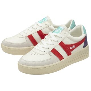 Gola Sneaker Grandslam Trident 2025 weiss/koralle/mintgrün Damen