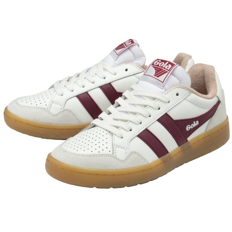 Gola Sneaker Eagle '86 2025 weiss/kirschrot/rose Damen