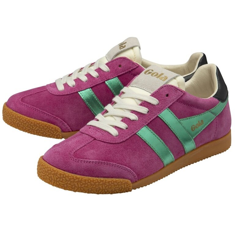Gola Sneaker Elan Glitz 2025 fuchsiapink/smaragdgrün/schwarz Damen