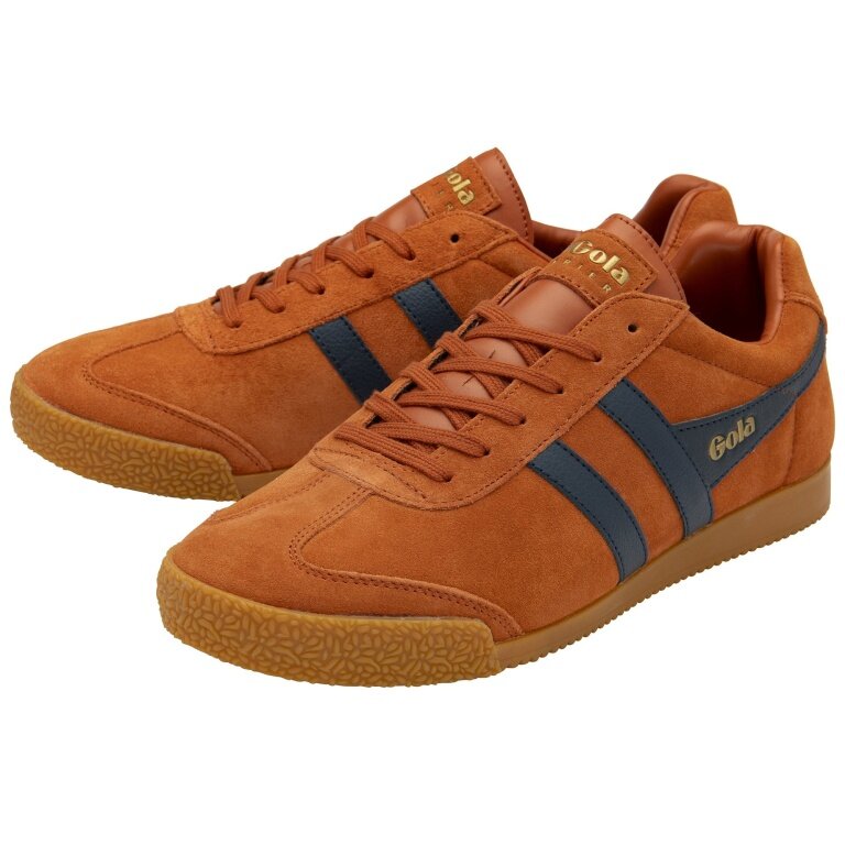 Gola Harrier Suede rost/navy Sneaker Herren