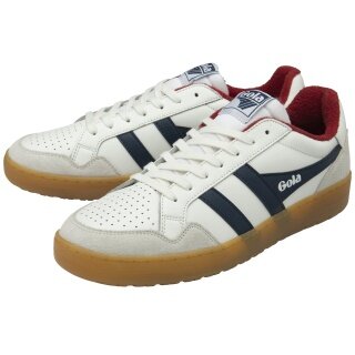 Gola Sneaker Eagle '86 2025 weiss/navyblau/dunkelrot Herren