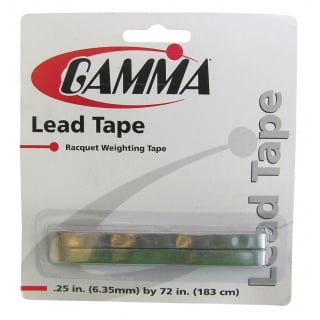 Gamma Bleiband Lead Tape für Schlägertuning (18g, 183cm) - 1 Rolle
