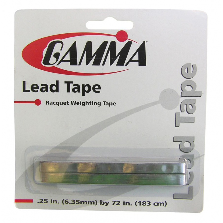 Gamma Bleiband Lead Tape für Schlägertuning (18g, 183cm) - 1 Rolle
