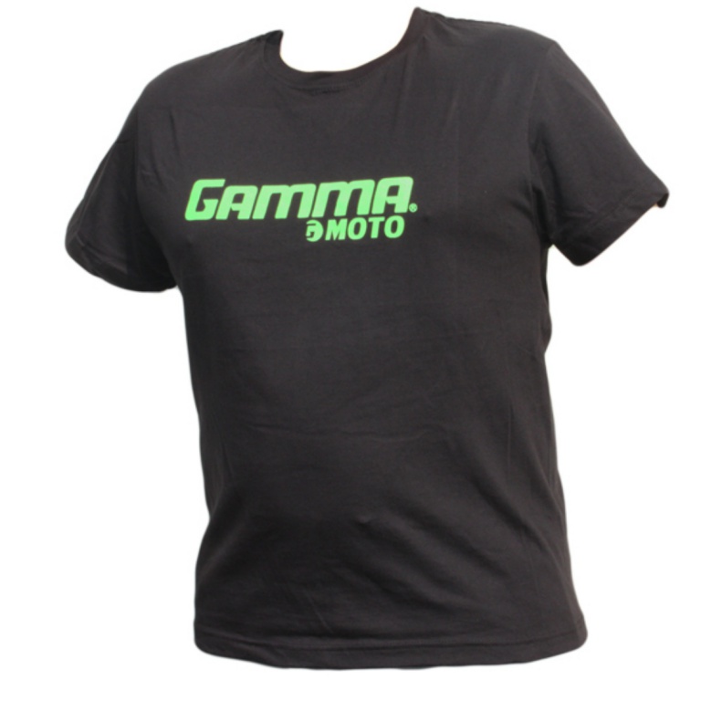 Gratis Gamma Tshirt Moto schwarz Herren