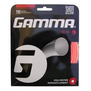 Gamma Tennissaite iO (Haltbarkeit+Power) orange 12m Set