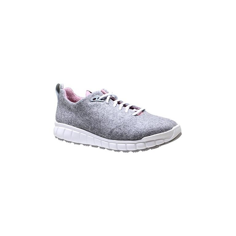 Ganter Sneaker Evo Merinowolle (Merino-Walkloden für guten Klimakomfort) graphitgrau/rose Damen
