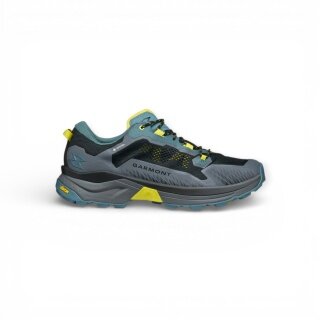 Garmont Wanderschuhe Nexus GTX (Schnellschnürsystem, wasserdicht) grau/blau/gelb Herren