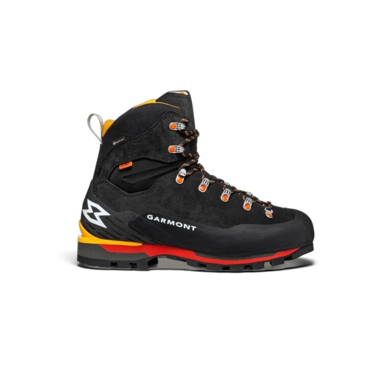 Garmont Wanderschuhe Pinnacle EVO GTX (Wildleder, Bergsteigen, wasserdicht) schwarz/orange/rot Herren