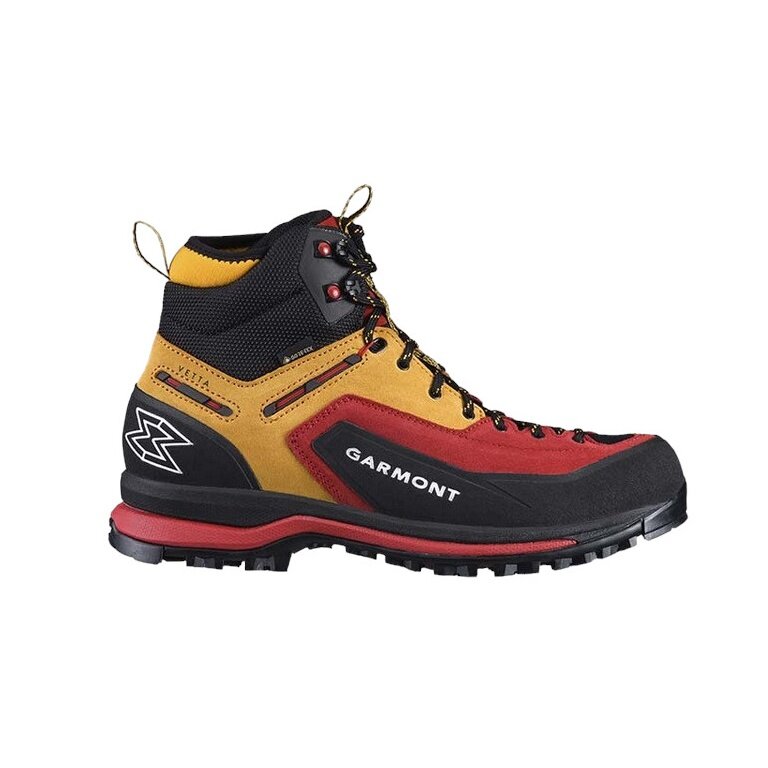 Garmont Trekking-/Wanderschuhe Vetta Tech GTX (Veloursleder, wasserdicht) rot/gelb Herren