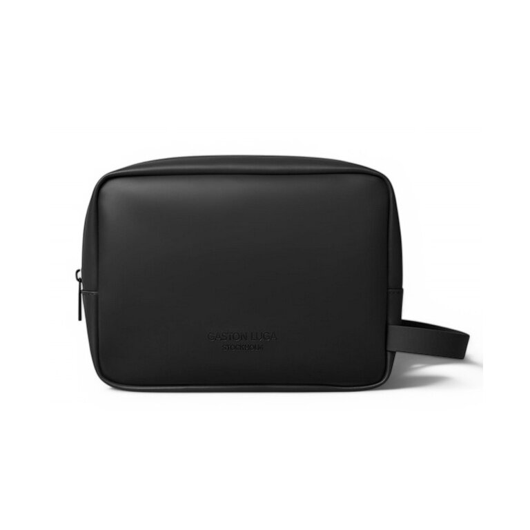 Gaston Luga Kulturtasche Spläsh Toiletry Bag Black - schwarz
