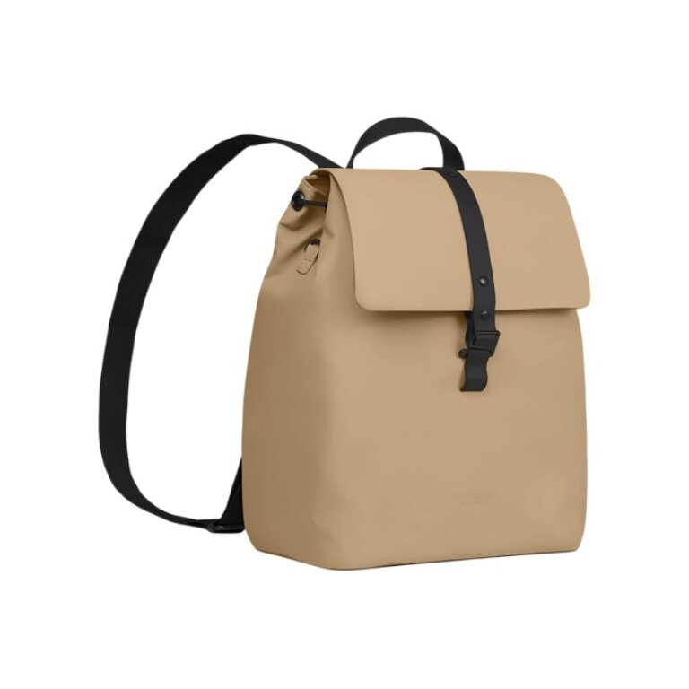 Gaston Luga Alltags-Rucksack Däsh Bucket (wasserdicht) latte/braun - 12 Liter