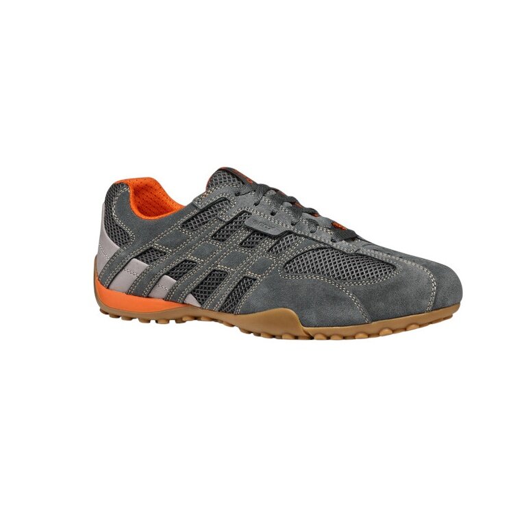 Geox Sneaker Snake Original A (Veloursleder/Synthetik) dunkelgrau Herren
