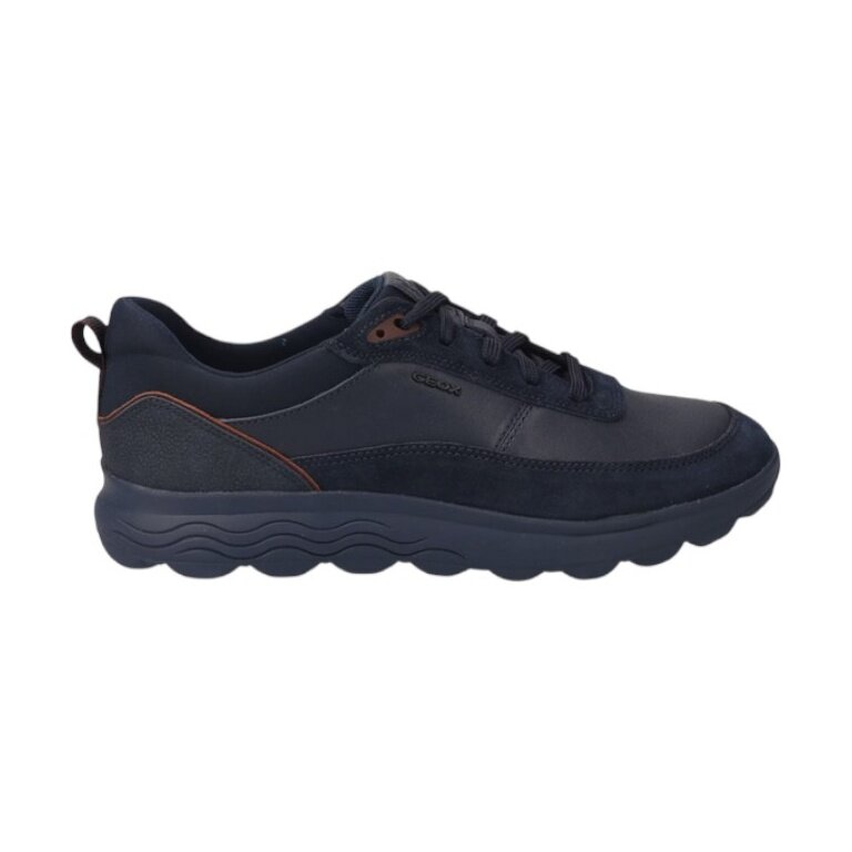 Geox Sneaker Spherica E (Nappaleder/Veloursleder) navyblau Herren