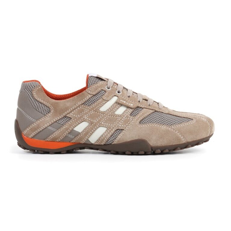 Geox Sneaker Uomo Snake (Veloursleder/Textil) beige Herren
