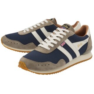 Gola Sneaker Track Mesh 158 (Made in England) navyblau/rhino Herren