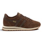 Gola Sneaker Daytona Suede-Leder dunkelbraun Damen