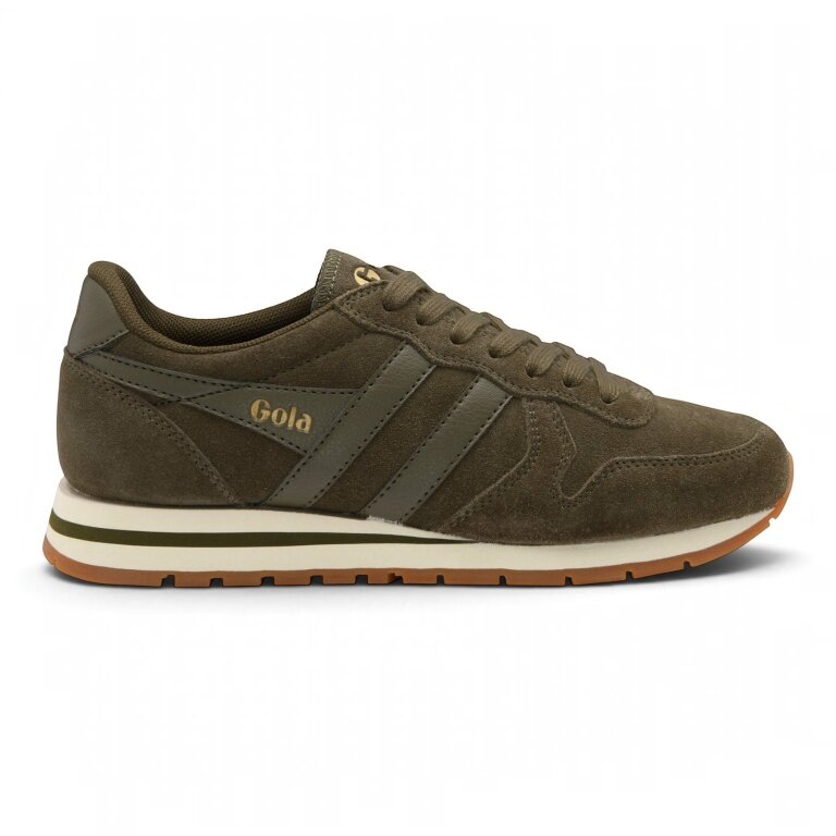 Gola Sneaker Daytona Suede-Leder khaki Damen