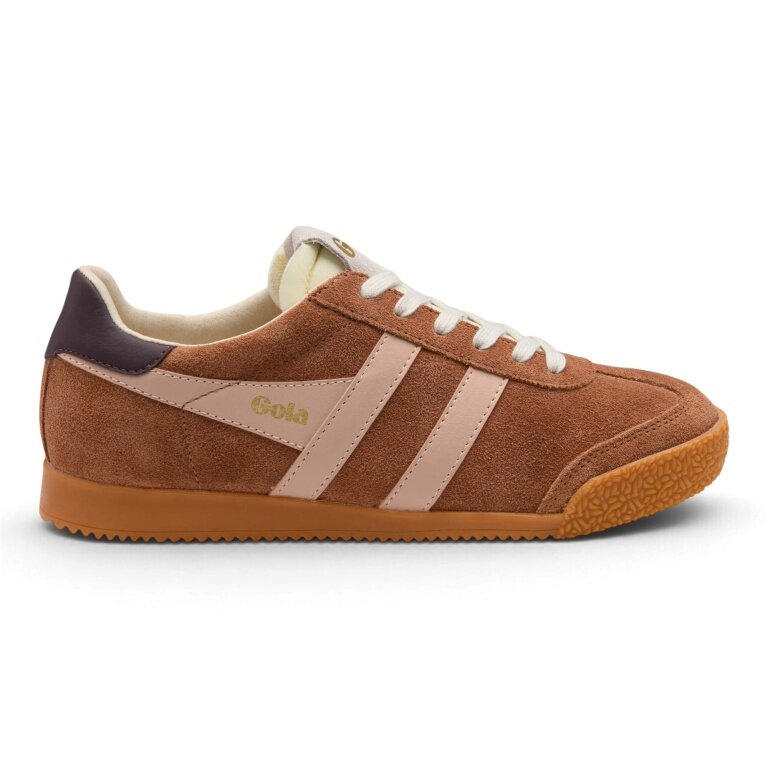 Gola Sneaker Elan 2026 dunkelbraun/pink Damen