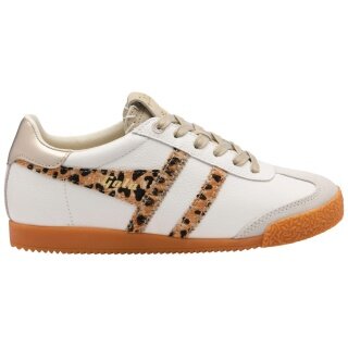 Gola Sneaker Elan Brixton 2026 - Made in England - offwhite/bone/leopard Damen